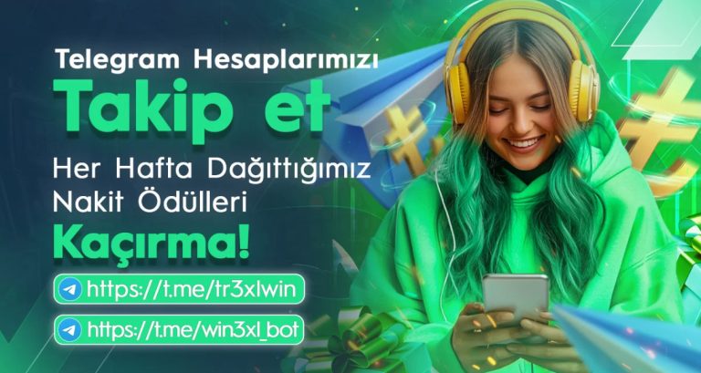 3xlwin Sosyal Medya